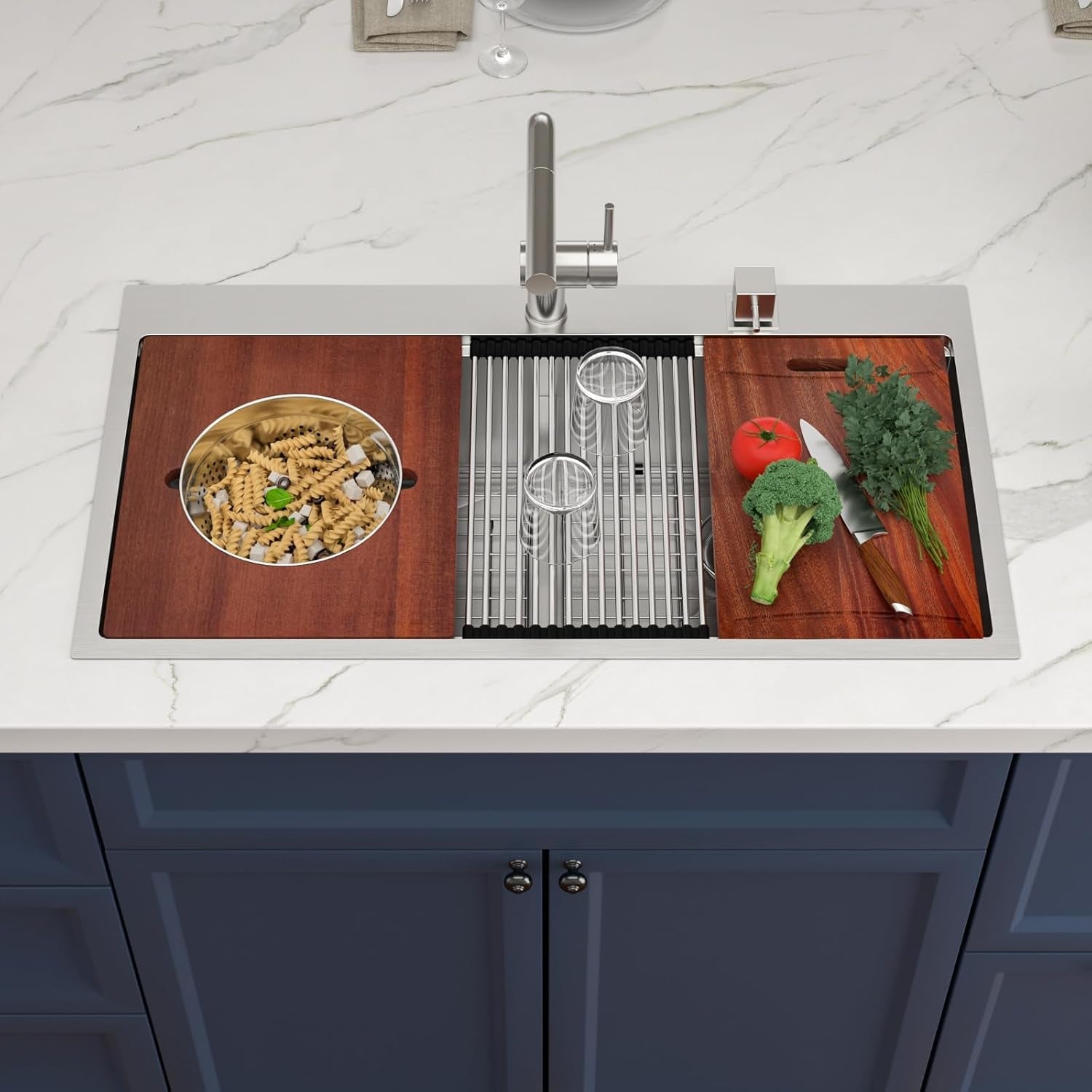 42-inch-42x22-drop-in-sink-double-bowl-50-50-kitchen-sink