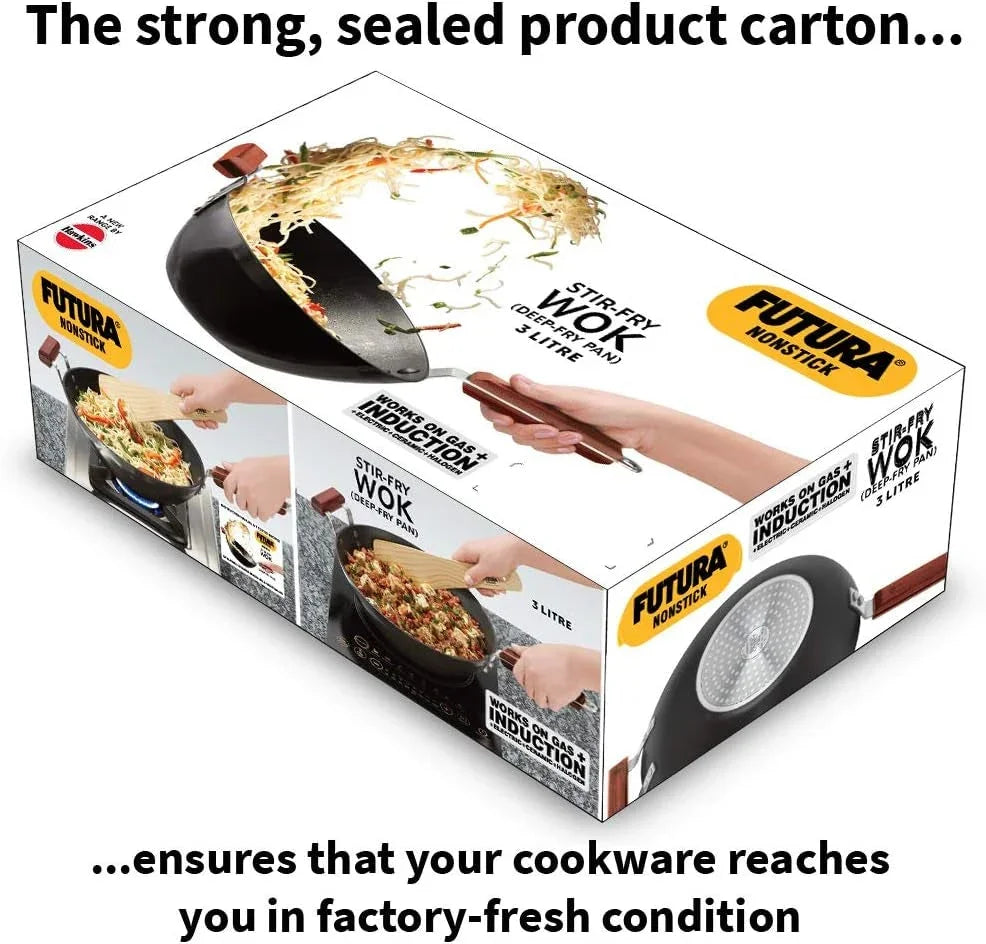 futura-nonstick-wok-stir-fry-deep-fry-pan-with-2-stay-cool-rosewood-handles-11-5-black