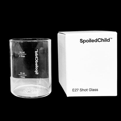 Spoiled Child E27 Shot Glass 30Ml Clear Glass Small Measuring Cup1