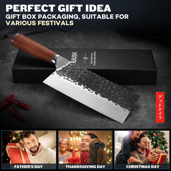 Knives from Japan, Meat Cleaver Heavy Duty Chopping Knife7