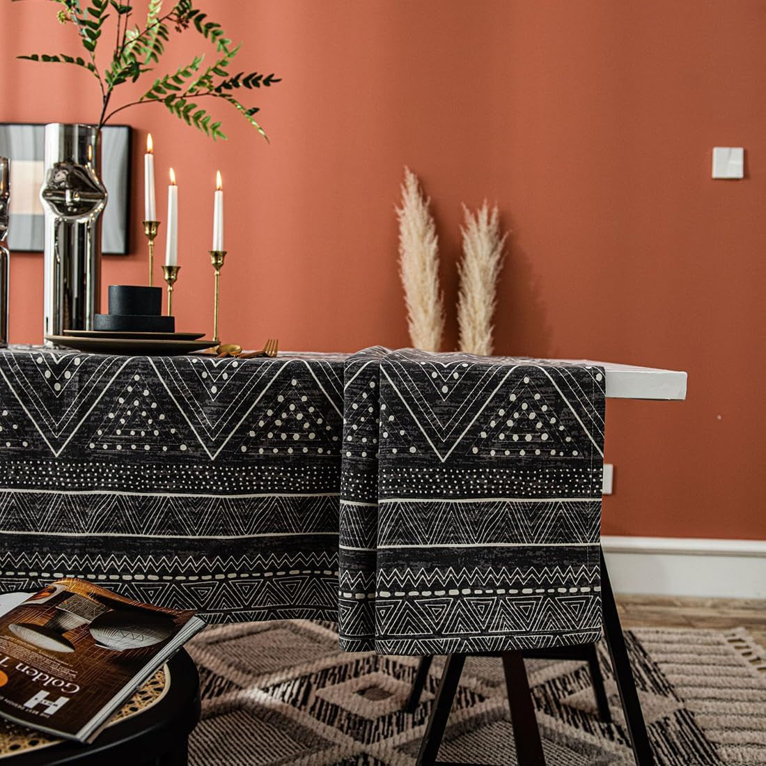 bohemian-cotton-linen-tablecloth-boho-geometric-print-tribe-table-cover-farmhouse-rectangle-oblong-tablecloth-for-kitchen-dining-party-tabletop-decoration-dark-grey-55x87