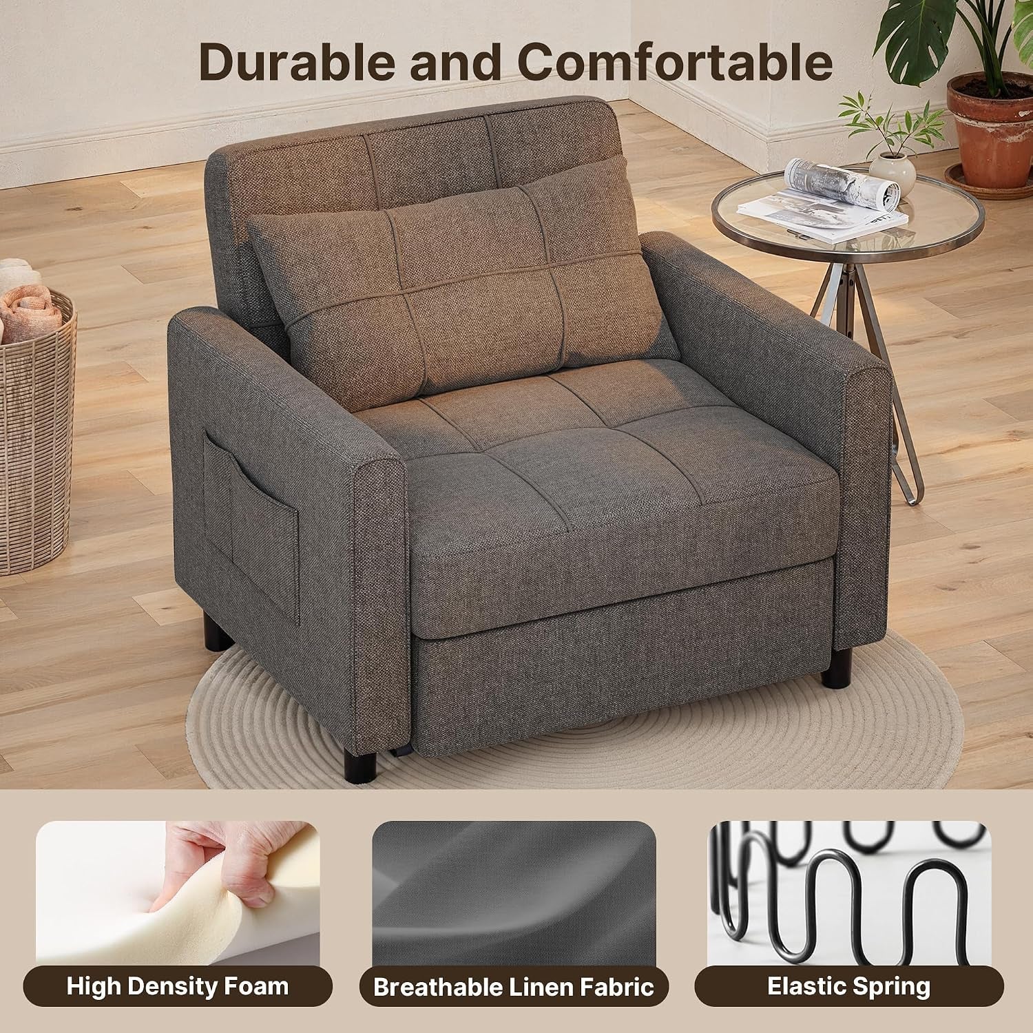 3-in-1-convertible-sofa-bed-chair-pullout-sleeper-adjustable-back