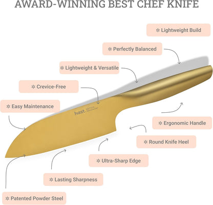 Edition 6.3-Inch Santoku Knife, Ultra-Sharp Professional Japanese Chef Knife, Advanced Powder Steel, Lightweight, Comfortable Ergonomic & Award-Winning Design, Premium Steel Kitchen Knife2