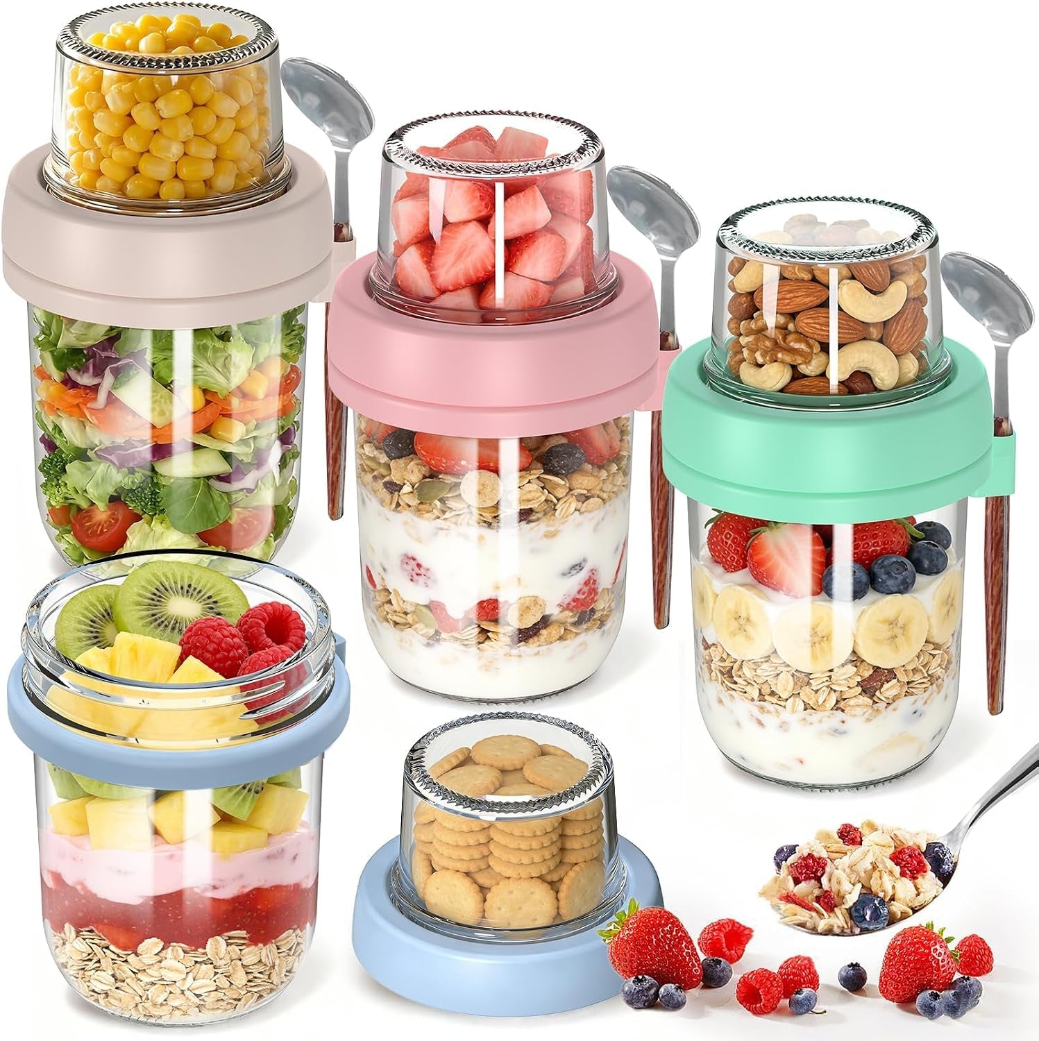 4-pack-20-oz-overnight-oats-containers-with-lids-and-spoons-glass