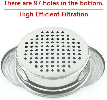 Can Strainer - Tuna Strainer - Food Grade 304 (18/8) Stainless Steel, Dishwasher Safe, Food Strainer, Can Colander, Easy to Clean, Eco-Friendly2