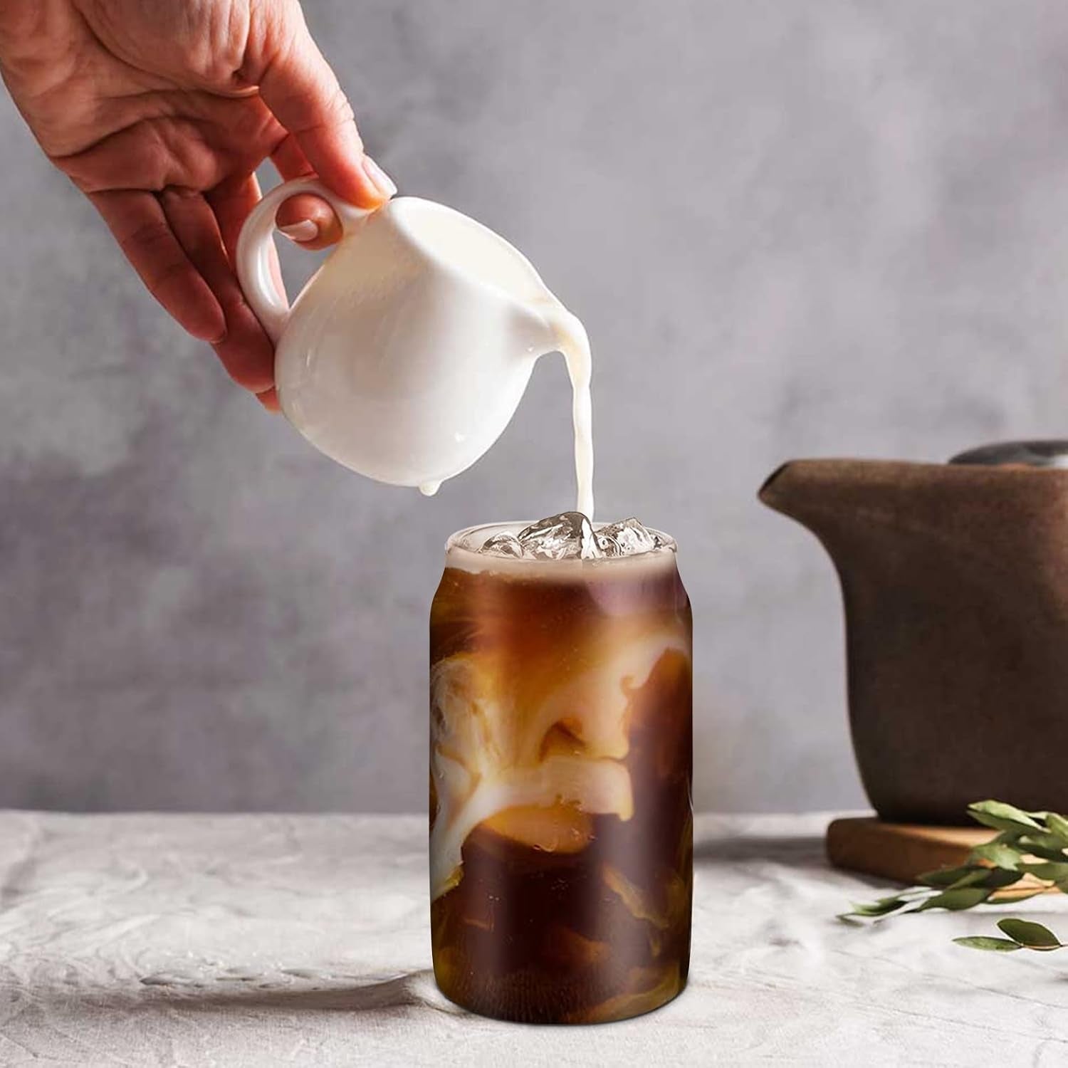 drinking-glasses-with-bamboo-lids-and-glass-straw-2pcs-set-16oz-glass-cups-with-lids-and-straws-beer-iced-coffee-glasses-soda-gift-1-cleaning-brushes