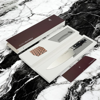 8” Chef Knife – Ultra Sharp German Steel, Ergonomic Handle9