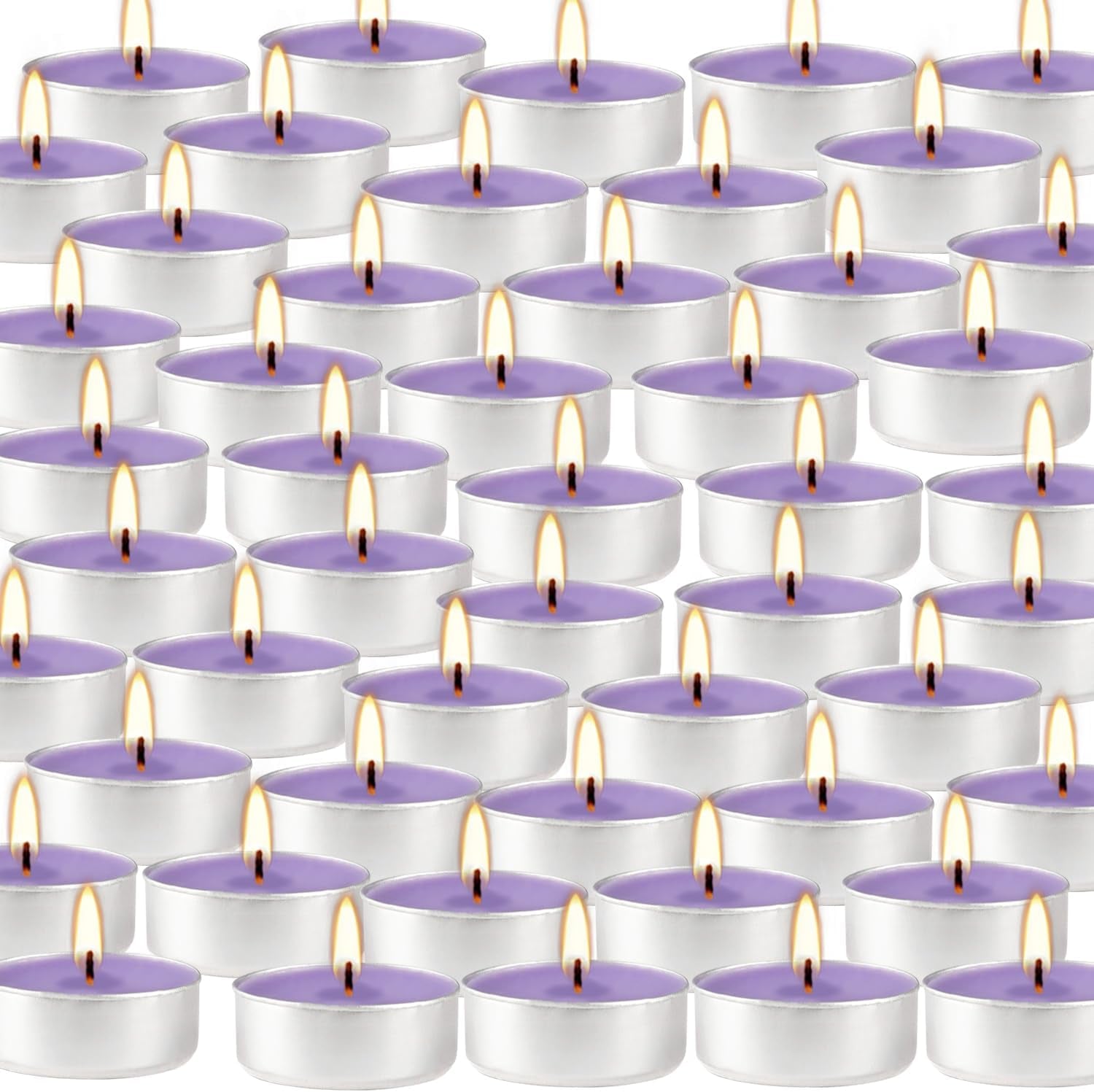 purple-lavender-scented-tealight-candles-giant-100-pack-candles-smokeless-4-hour-burn-gift-set-for-valentines-day-christmas-weddings-centerpiece-home-decor