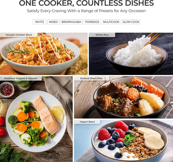 CUCKOO Micom Rice Cooker 6 Cup Uncooked / 12 Cup Cooked, Fuzzy Logic Rice Maker with Delay Timer & Keep Warm Setting, Versatile Food Steamer for Cooking, Non-Stick Inner Pot, Red (CR-0655F) | 6-Cup Uncooked Capacity, Nonstick Inner Pot, 8 Cooking Modes, Turbo White Rice in 32-44 Minutes, Auto Clean6