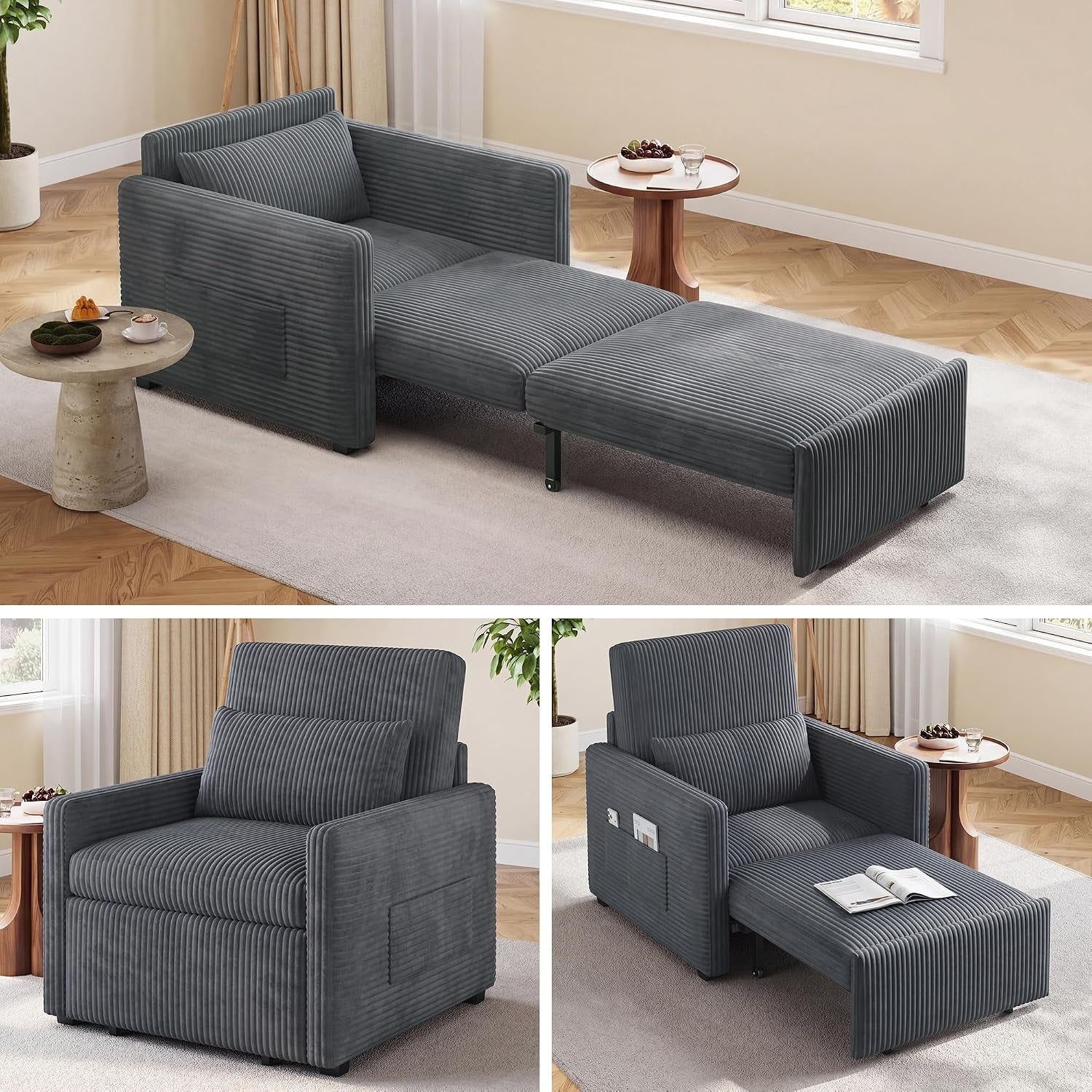 3-in-1-pull-out-sleeper-chair-75-2-corduroy-single-sofa-dark-gray