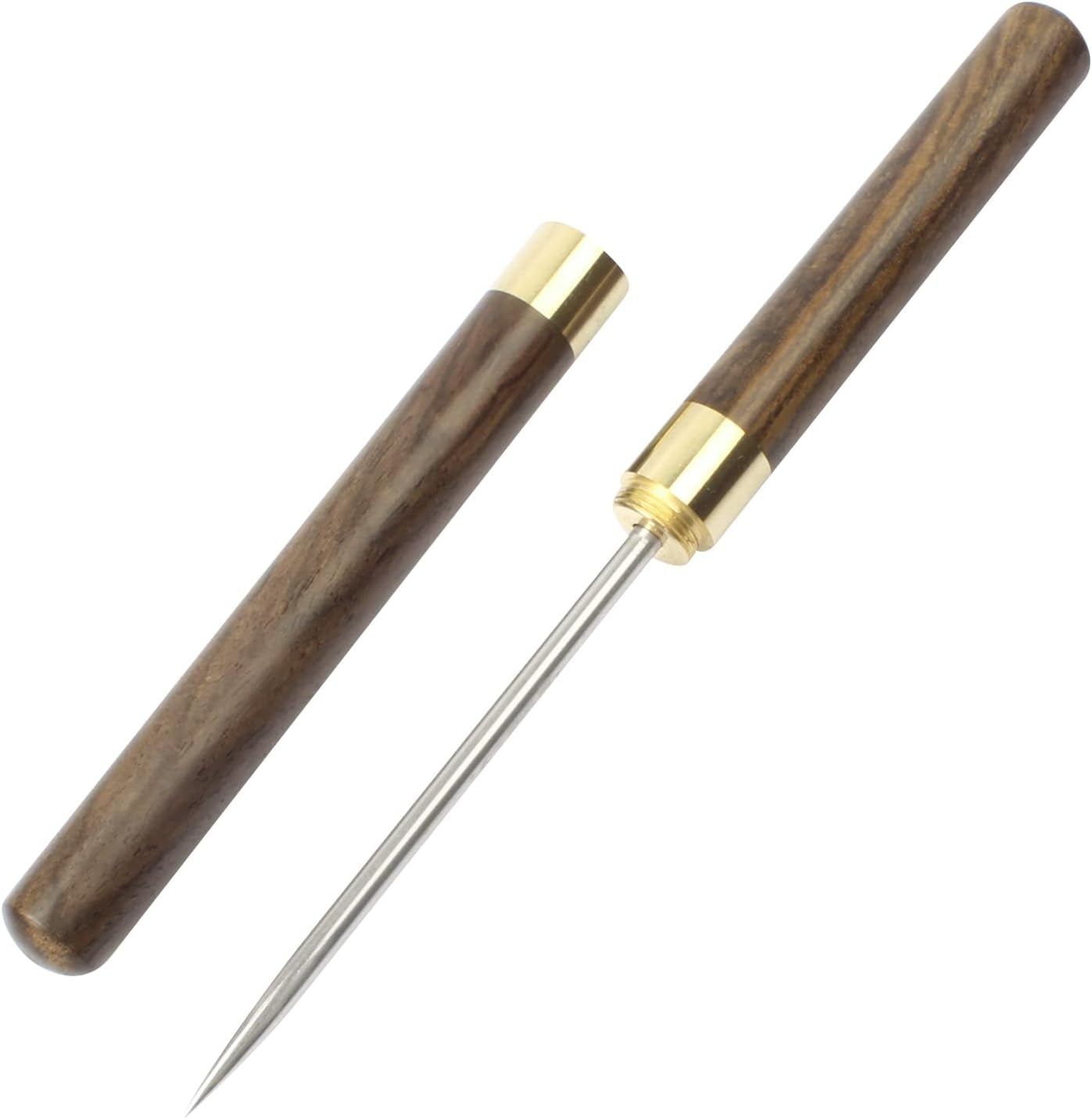 stainless-steel-ice-pick-9-inch-pick-tool-with-safety-cover-non-slip-wooden-handle-pick-for-bars-kitchen-bartender-breaking-ice-m-wood-color
