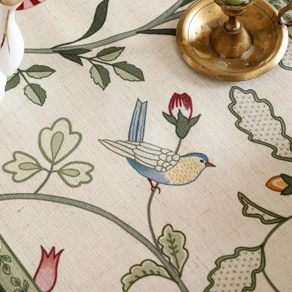 Designer French Linen Table Runner,87"X12"-Idaho A5