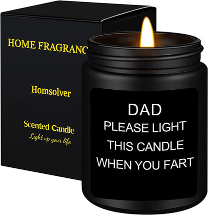 Gift for Dad, Fathers Day Birthday Christmas Dad Candle Gifts1