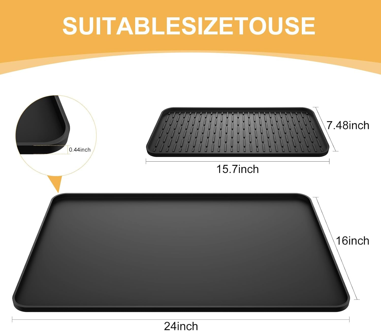 silicone-coffee-mat-24x16-bar-mat-with-detachable-dish-drying-mat-fits-under-coffee-maker-dish-rack