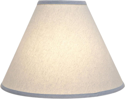 32267 Transitional Hardback Empire Shaped Spider Construction Lamp Shade in Light Blue, 16" Wide (6" X 16" X 12")2