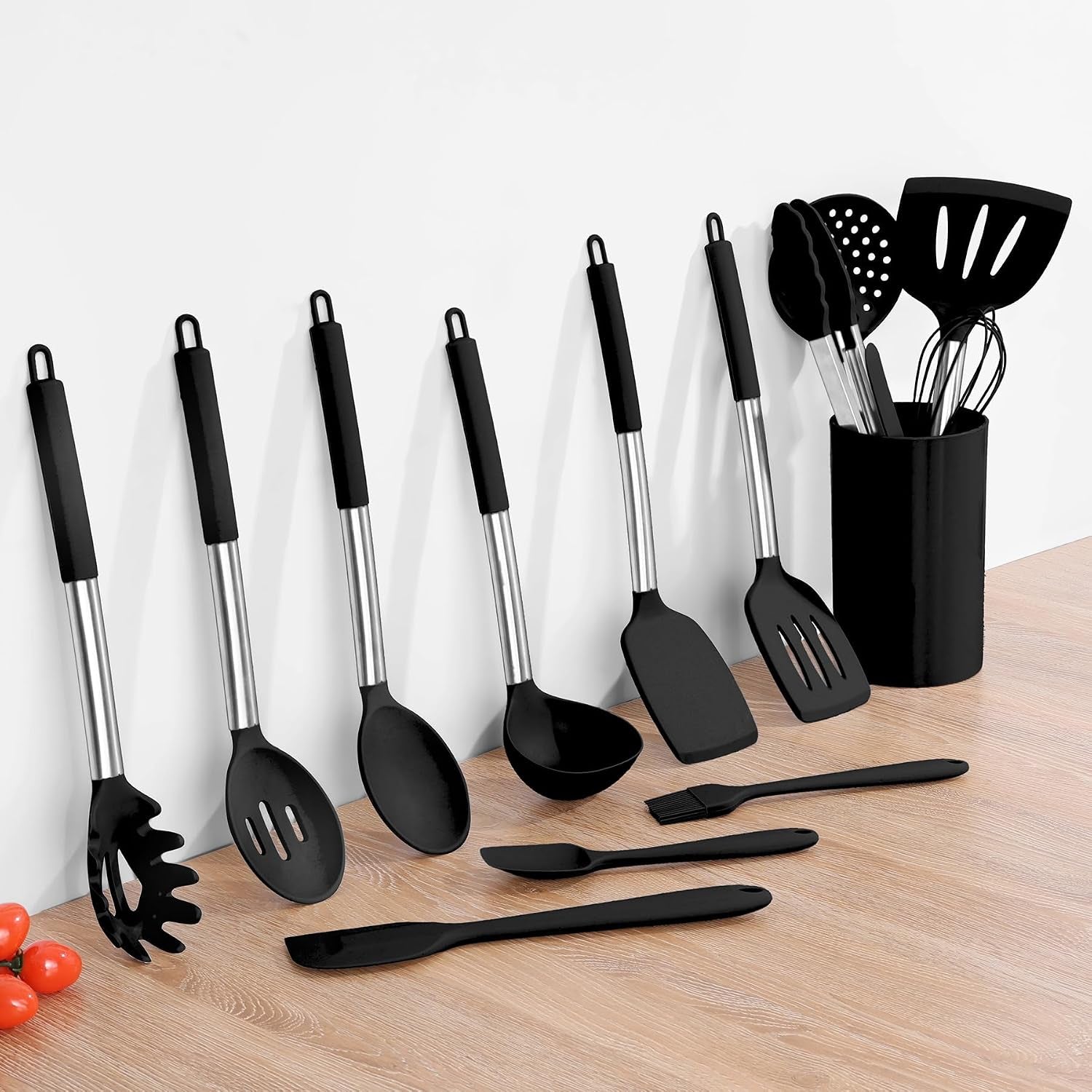 kitchen-utensils-set-15-pcs-silicone-cooking-utensils-set-with-holder-and-heat-resistant-stainless-steel-handle-for-nonstick-cookware-black