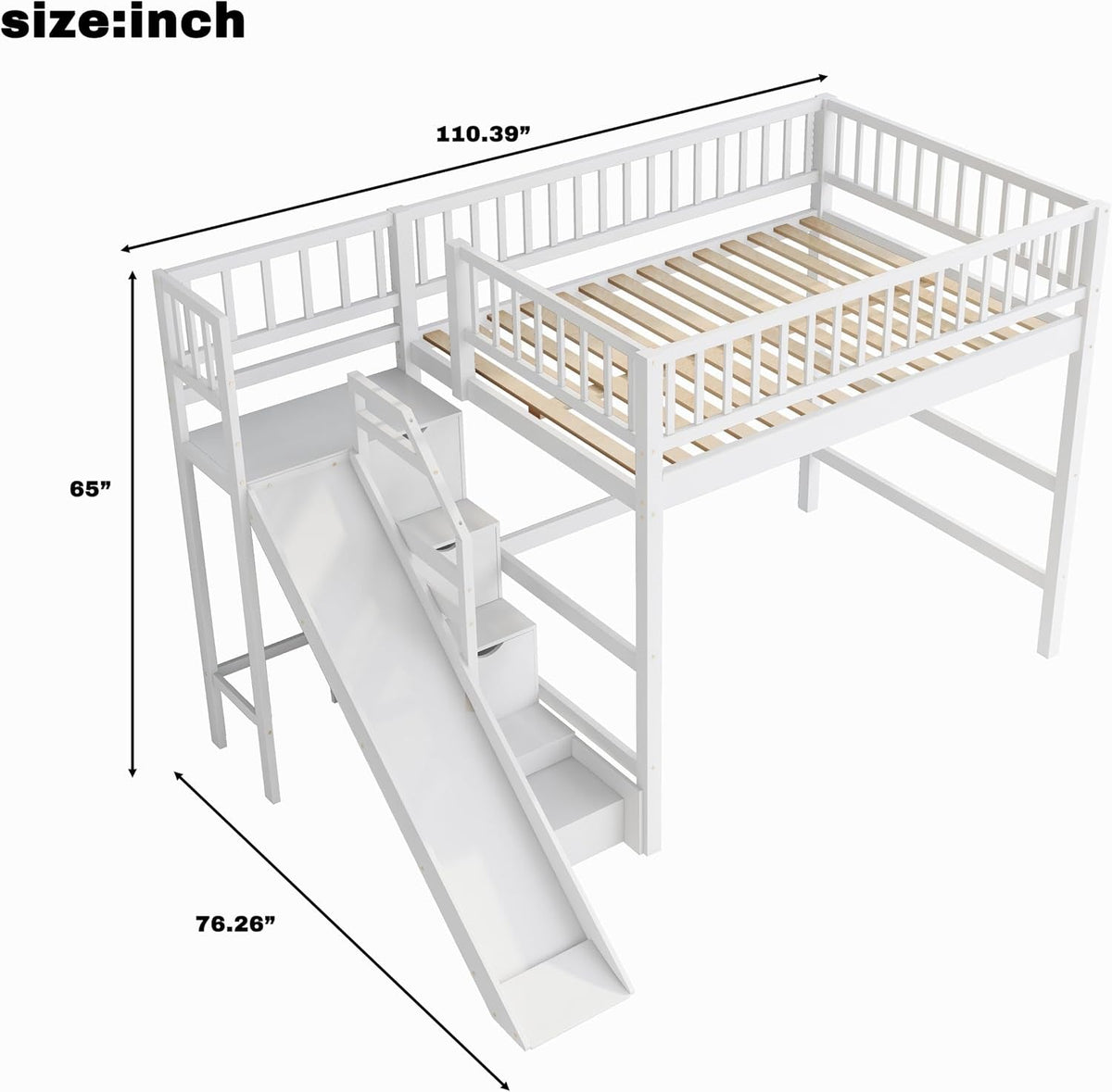 full-size-loft-bed-with-storage-staircase-slide-led-light-wooden-bunk-bed-for-bedroom-with-built-in-shelves-white