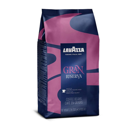 Lavazza Gran Riserva Whole Bean Coffee Blend, Dark Espresso Roast, 2.2LB Bag Authentic Italian9