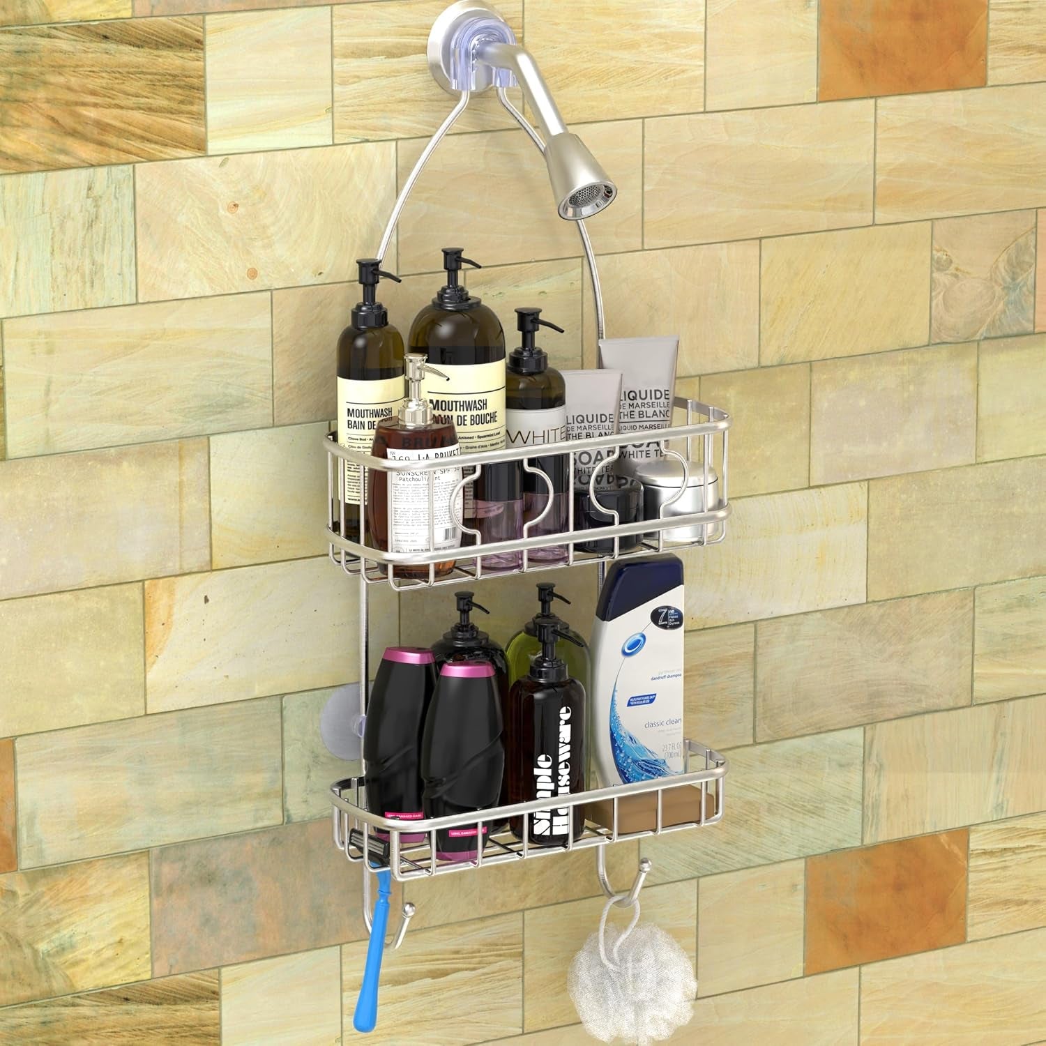 stainless-steel-hanging-shower-head-caddy-organizer