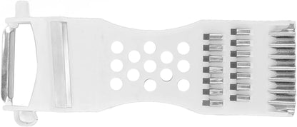 Graters Peelers Slicers, Multifunctional Kitchen Tool for Fruits Vegetables Cheese, with Ergonomic Handle, Dishwasher Safe Rustproof Stainless Steel7