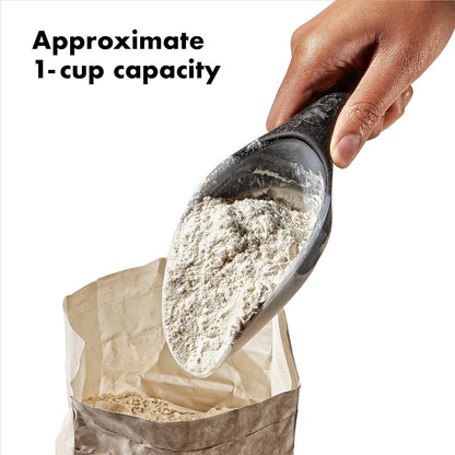 OXO Good Grips Flexible Scoop with Non-Slip Handle, 1 Cup5