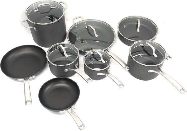 Calphalon Classic Nonstick Hard-Anodized 14-Piece Cookware Set, Grey1
