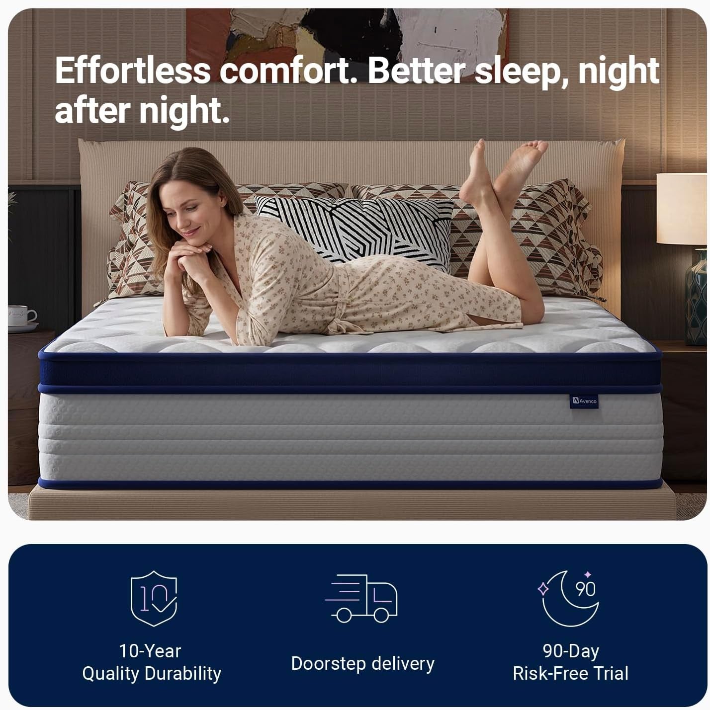 sleepsphere-12-inch-queen-mattress-queen-size-mattresses-with-smart-coil-spring-technology-for-pressure-relief-breathable-cover-motion-isolation-certipur-us-certified-bed-mattress-in-a-box