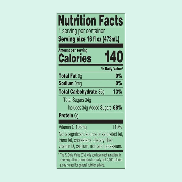 Green Tea with Ginseng and Honey - 16 Fl Oz (12 Pack)2