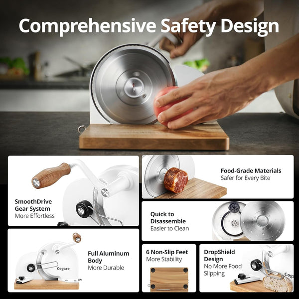 Foldable Manual Bread Slicer, 2 German RSG Blades for Homemade Sourdough6