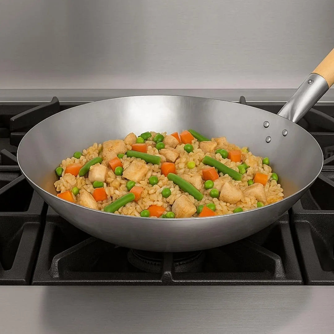 14-carbon-steel-wok-pan-flat-bottom-with-wooden-handle-chinese-wok-pan-stir-fry-pans-cookware-saute-pan-ideal-for-stovetop-cooking