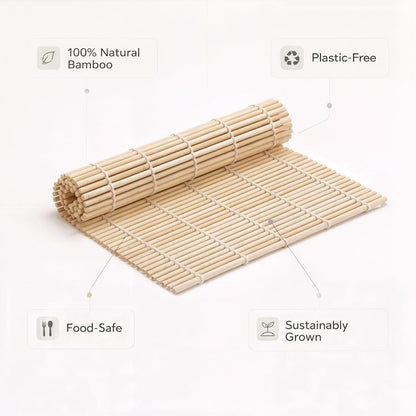 Bamboo Sushi Rolling Mat2