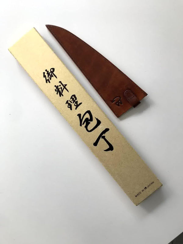 Japanese Boning Knife 150 Mm/5.9 with a Leather Sheath4