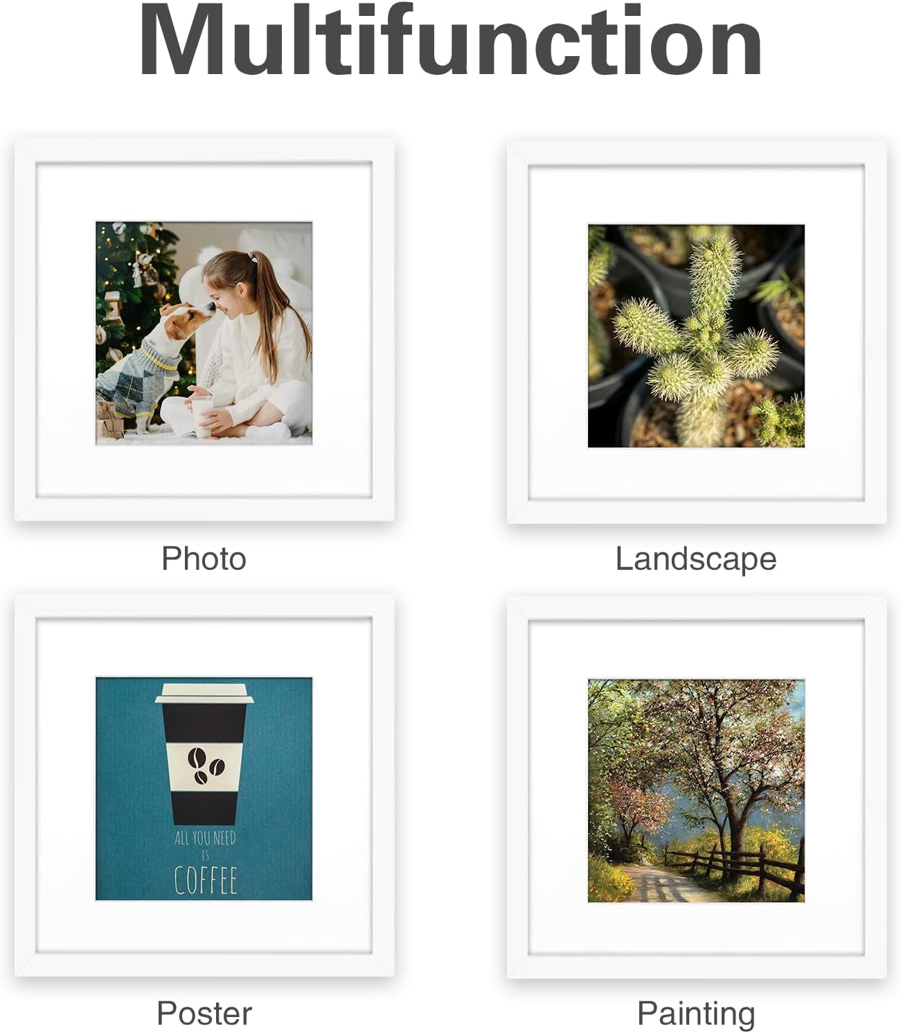 12x12-solid-wood-picture-frame-real-glass-mat-8x8-white
