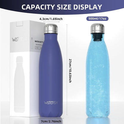 Stainless Steel Water Bottle,17Oz Insulated Water Bottles3