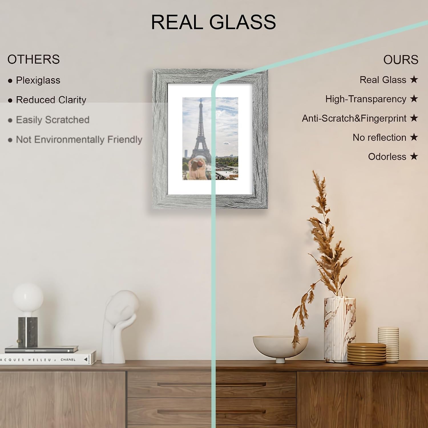 6x8-picture-frame-set-of-4-made-of-real-glass-and-grey-frame-display-picture-4x6-with-mat-or-6x8-without-mat-6-by-8-photo-for-wall-or-tabletop