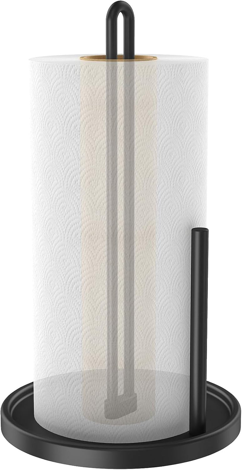 paper-towel-holder-countertop-for-kitchen-freestanding-matte-black