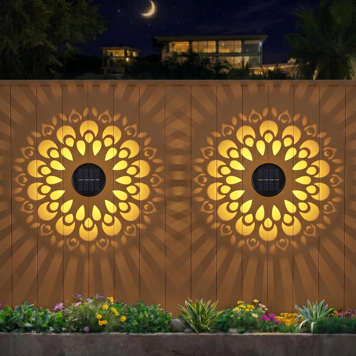 warm-white-solar-fence-lights-outdoor-metal-ip55-waterproof