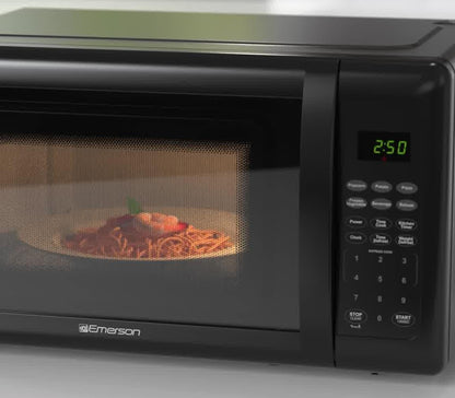 MW7302 Series Compact Countertop Microwave Oven, 0.7 Cu. Ft., 700 Watts, 10 Power Levels, 6 Auto Cook Menus, Time & Weight Defrost, Express Cooking, Black9