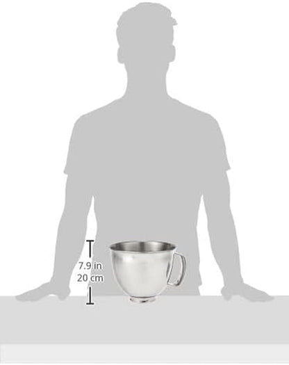 Kitchenaid KSM35SSFP 3.5-Qt Stainless Steel Bowl with Handle3