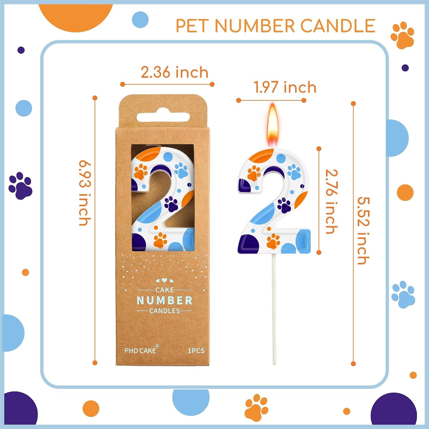 2-76-inch-number-2-dog-birthday-candles-blue-dog-number-candles-cake-number-candles-party-celebration-style-candle