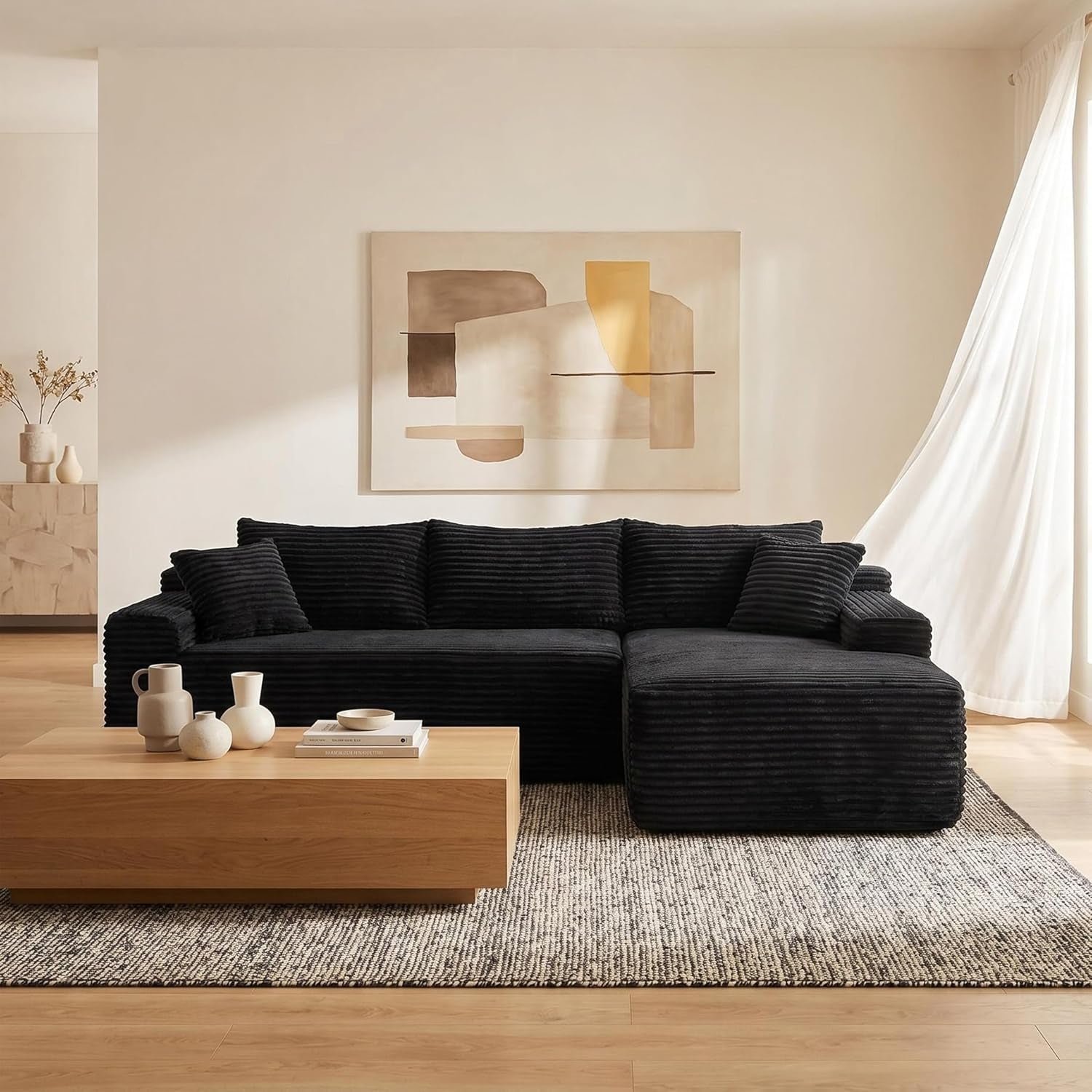 95-l-shaped-cloud-sectional-couch-right-facing-modular-compressed-boneless-sectional-sofa-with-chaise-lounge-plush-corduroy-boneless-corner-sofa-for-living-room