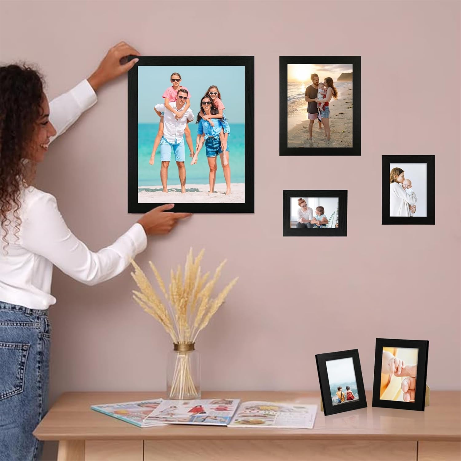 8x10-picture-frame-set-of-4-black-wooden-frame-with-high-definition-glass-8-x-10-photo-frames-for-tabletop-display-and-wall-mounting