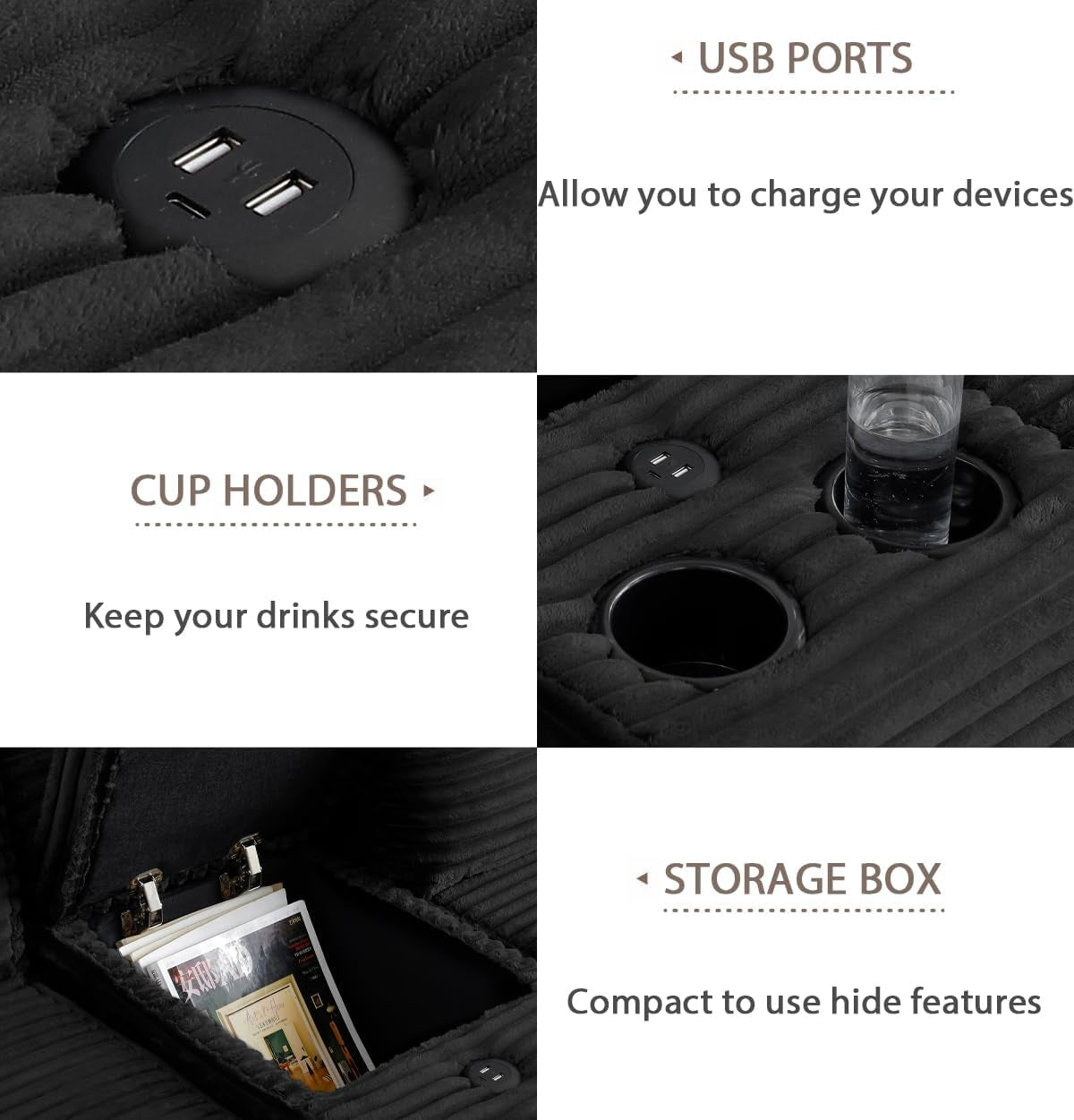 150-oversized-modular-sectional-sofa-deep-seat-cloud-l-shape-corduroy-couch-with-cup-holders-usb-ports-wireless-charging-storage-box-upholstered-modular-sleeper-sofa-for-living-room-black