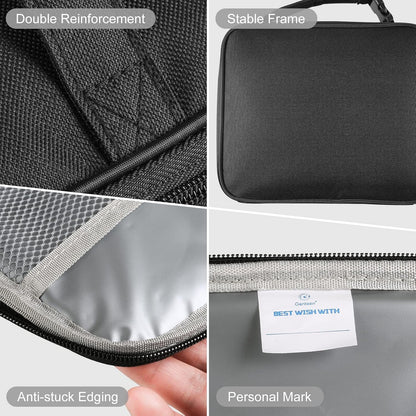 Lunch Box Kids, Insulated Lunch Bag Kids Boys Girls Back to School, Soft Lunch Box for Men Reusable Lunchbox for Office,Outdoor,School (Black)5