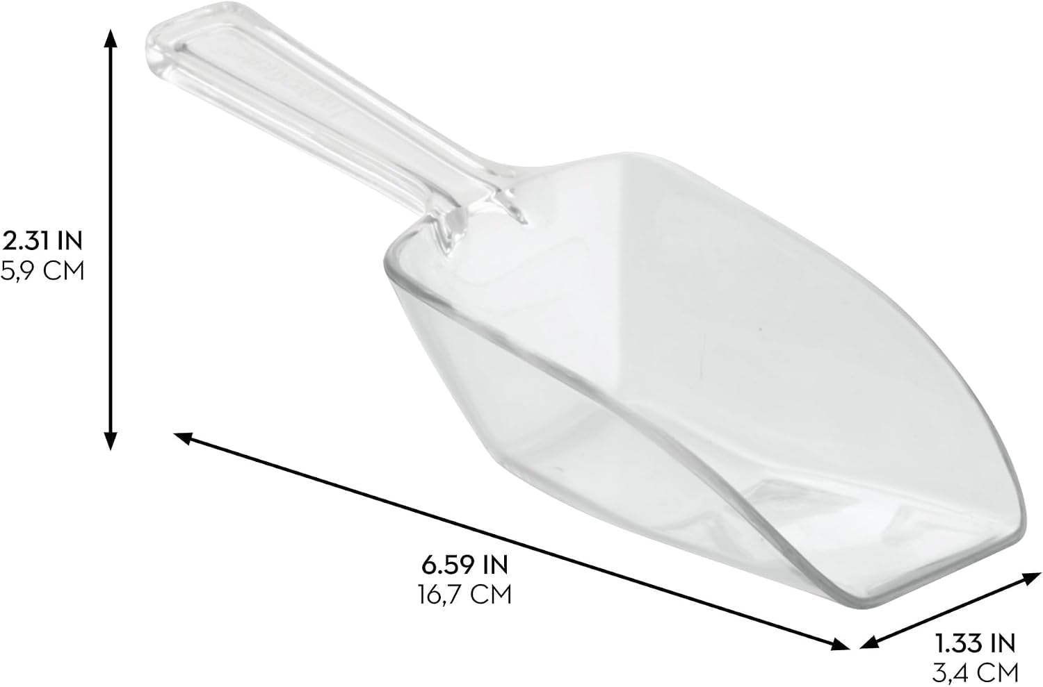 large-plastic-scoop-measuring-cups-set-of-4-pet-food-coffee-grounds-versatile-scoop-2-25-x-1-25-x-6-5-1-3-cup-clear