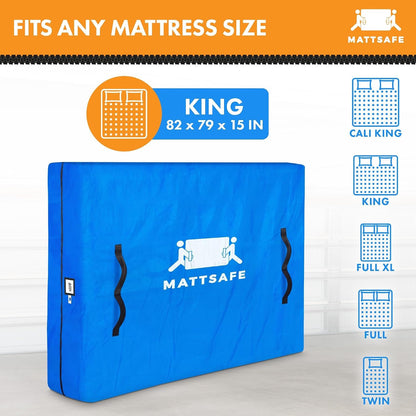 King Size Mattress Bags for Moving and Storage, Bed Cover7