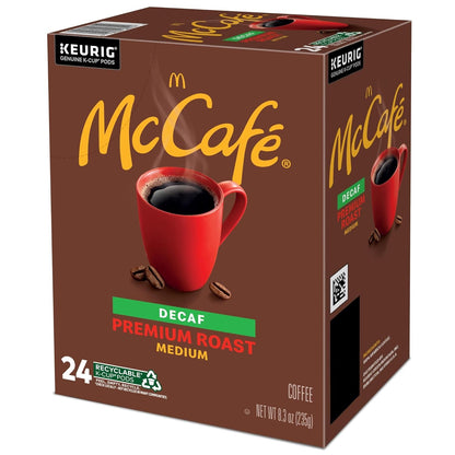Premium Roast Decaf Coffee, Single Serve Keurig K-Cup Pods, Decaffeinated, 96 Count (4 Packs of 24)13