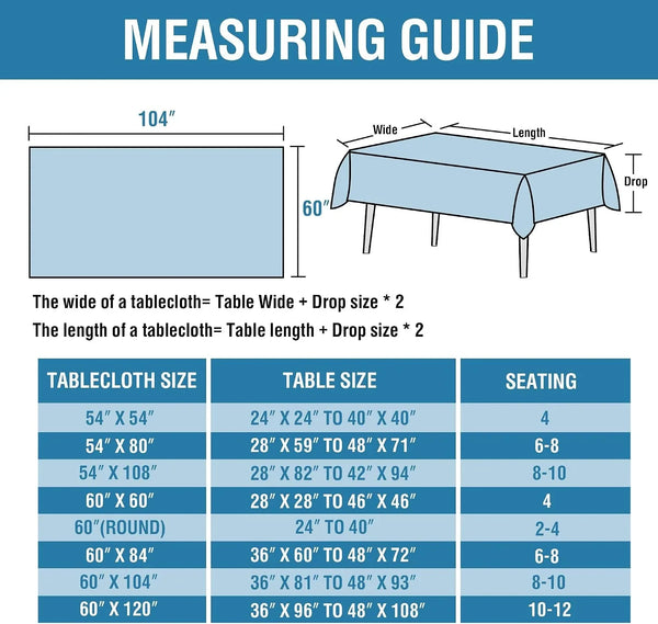 Linen Textured Table Cloths 60 X 104 Inch Premium Solid Tablecloth Spill-Proof Waterproof Table Cover for Dining Buffet Feature Extra Soft and Thick Fabric Wrinkle Free, Ink Blue5