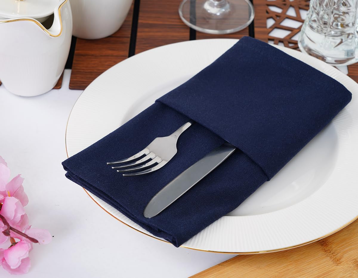 solid-cloth-napkins-set-of-12-navy-blue-100-cotton-dinner-napkins-18x18-inches-reusable-absorbent-washable-linen-ideal-for-wedding-events-farmhouse-parties-hotel-everyday-use