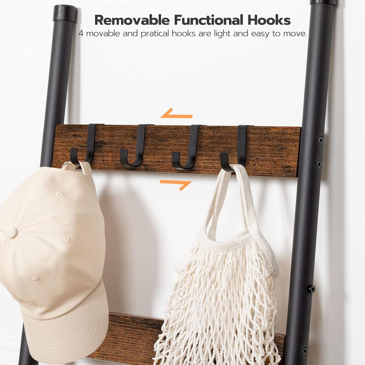 blanket-ladder-5-tier-towel-rack-17-3-l-x-63-h-wall-leaning-blanket-rack-for-living-room-decorative-ladder-with-4-hooks-and-magazine-pocket-rustic-brown-bf32cj01